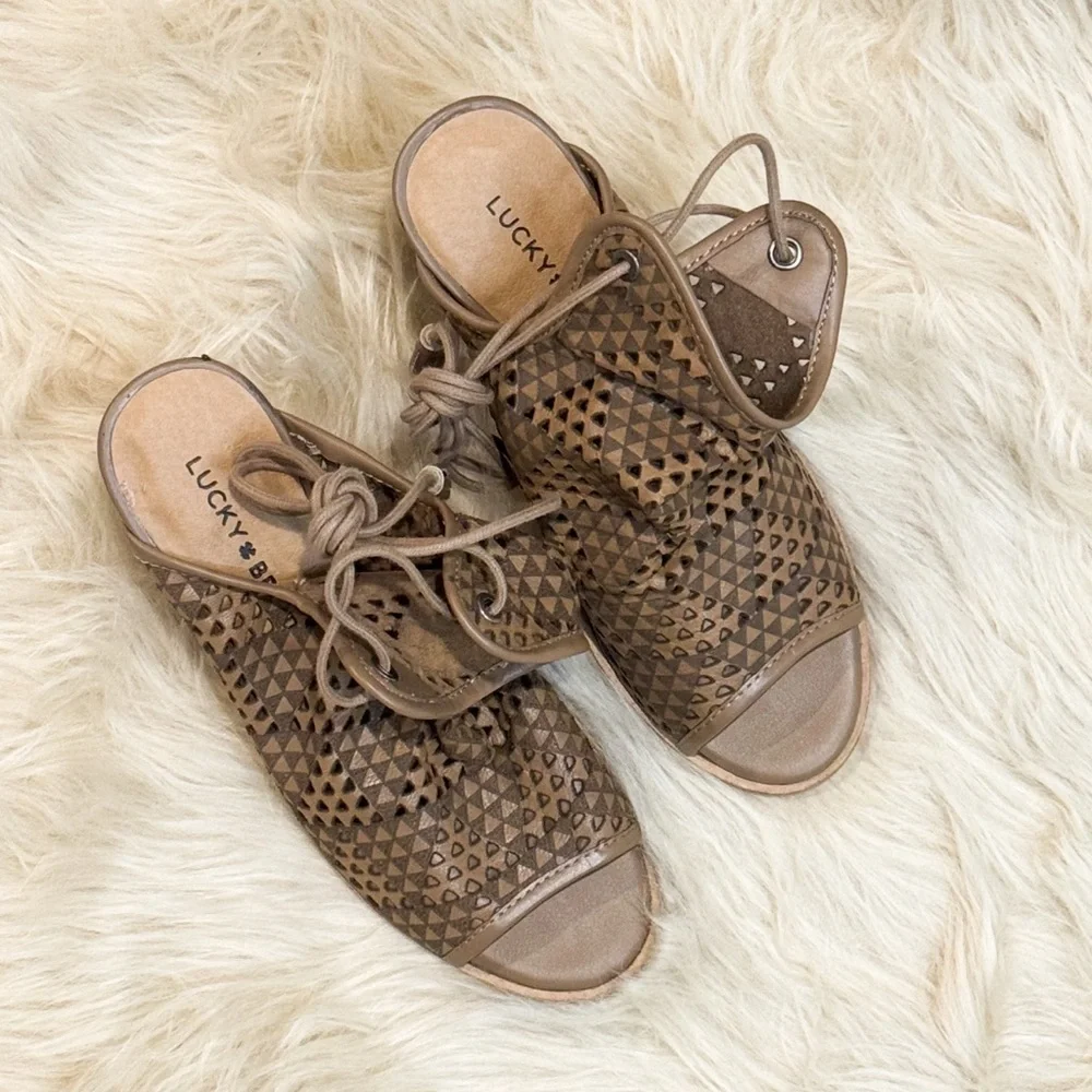 Lucky Brand Riskee wedge sandal